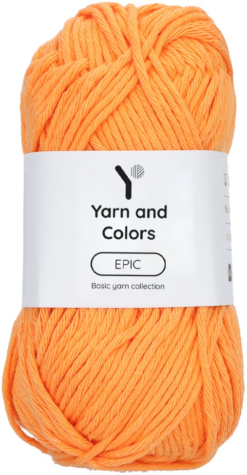 Epic 016 Cantaloupe Yarn and Colors